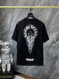 Chh Chrome Hearts T Shirts Sanskrit Casual Loose Short Sleeve T-Shirt