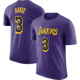 NBA T-Shirts NBA City T-Shirts T-Shirts Basketball Training Clothes Short Sleeves