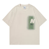 Men T Shirt Casual Couple Short Sleeve T-shirt Hip Hop Retro Half Sleeve T-shirt
