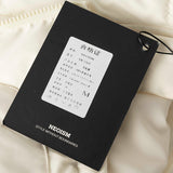 Unisex Winter Cotton Coat Pocket Decoration Stand-up Collar down Jacket Retro Loose and Warm down Jacket