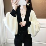 Women Knitwear Spring and Autumn Loose Knitted Cardigan