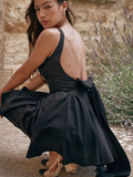 Women Dresse Sexy Backless Skirt Short Dress