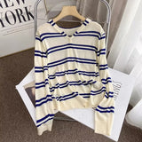 Women Sweater Knitwear Long-Sleeved Sweater Women's Autumn Leisure Simple Hooded Top