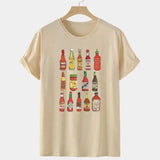 Sauce Graphic T-Shirt Women Vintage Cute Funny Foodie