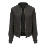 Women Trench Coat Short Flight Jacket Women's Spring and Autumn Jacket