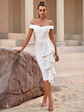 Women Evening Dress Bandage One-Piece Dress