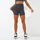 Women Yoga Sports Shorts Sexy Tight Yoga Pants High Waist Belly Contracting Sports Pants