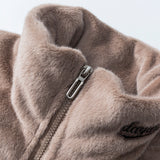 Unisex Winter Cotton Coat Gold Carved Wool down Jacket Warm down Jacket
