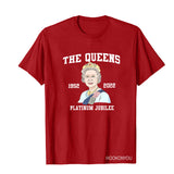 Inspired by Queen's Platinum Jubilee 2022 Elizabeth 70 Years T-shirt Graphic Print Crew Neck Short Sleeve