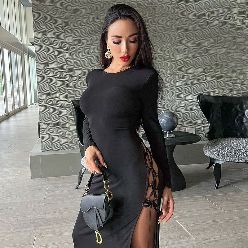 Women Dresses Spring Long Sleeve Dress