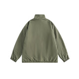Unisex Jacket Casual Stand-up Collar Jacket Men and Women Couple Jacket