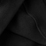 Unisex Winter Cotton Coat Letter Embroidered Hoodie Vintage Loose High Collar Top
