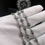 Chrome Hearts Necklace Vintage Men's and Women's Cross Necklace