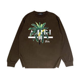 Amiri Long Sleeve Shirt Long Sleeve Long-Sleeved T-Shirt Blouse