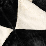 Unisex Winter Cotton Coat Stand-up Collar Cotton-Padded Clothes Vintage Loose and Warm Cotton Jacket