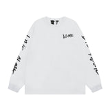 Vlone Sweatshirts Autumn/Winter Letter Pattern Crew Neck