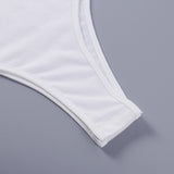 Women Jumpsuit Hollow-out Jumpsuit Sexy Slim Long Sleeve Top
