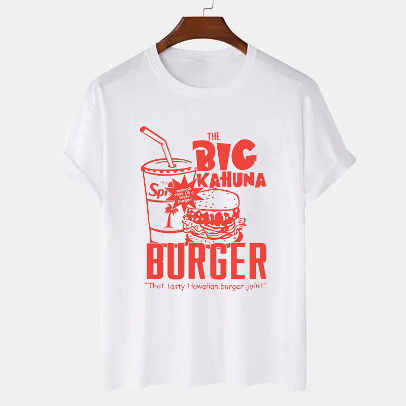 Big Kahuna Burger Graphic T-Shirt Short Sleeve Unisex Pulp