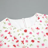 Women Dress Vintage Floral Dress Female Autumn Winter Long Dress