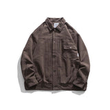 Unisex Shirts Autumn Pocket Jacket
