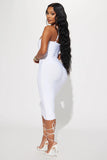 Women's Evening Dress Fashion Nova Skirt Green Sexy Sling Bandage One-Piece Dress