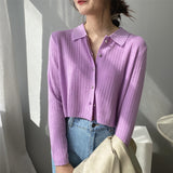 Women Cardigan Sweater Knitted Coat Cardigan Spring 8t7136