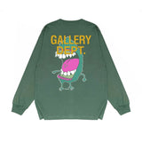 Gallery Dept Long Sleeved Shirt European and American Fashion Brand Long Sleeve Long-Sleeved T-shirt Blouse