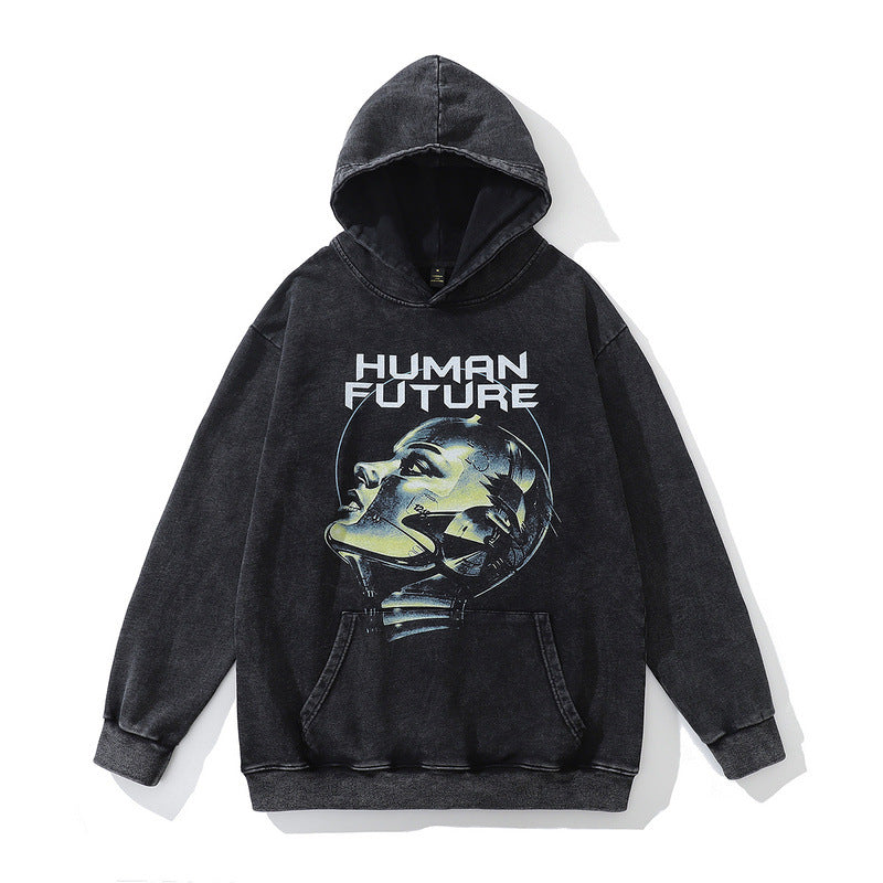 Men Hoodie Hip Hop Hooded Sweater Men and Women Couple Hoodie
