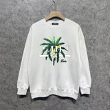 Amiri Long Sleeved Shirt Fashion Brand Crew Sweatshirts round Neck Sweater
