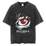 Men's Clothing Japanese Tshirt Anime Vintage T-shirt Death
