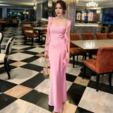 Women Dresses Spring and Summer Sexy Backless Dress