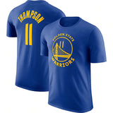 NBA T-Shirts NBAT Shirt Warriors Curry Thomson Green Basketball Jacket Short Sleeve