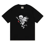 Gallery Dept T Shitrs Angel Skull Wings Rose
