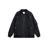 Unisex Jacket Vintage Flight Jacket Men's and Women's Loose Embroidered Jacket