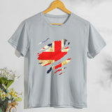 Inspired by Queen's Platinum Jubilee 2022 Elizabeth 70 Years T-shirt Men's and Women's Loose Large Size T-shirt Short Sleeve Summer