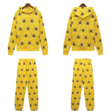 Denim Tears Outfit:Hoodie/Sweatpants (Separate Purchase Options) D.T Kapok Hooded Sweater Trousers Sports Suit