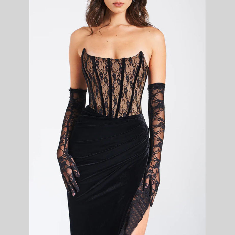 Women Dresses Autumn Split Dress Sexy Dress