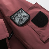 Unisex Winter Cotton Coat Three-Dimensional Pocket Hooded down Jacket Retro Workwear down Jacket