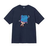 UNDEFEATED T Shirts Crew Neck Men's and Women's Loose