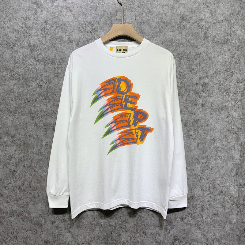 Gallery Dept Long Sleeved Shirt Fashion Brand Long Sleeve Long-Sleeved T-shirt Blouse