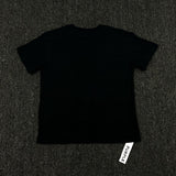 Purple Brand T Shirts Casual Short Sleeve Loose round Neck Color Letter Printed Black T-shirt