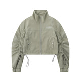 Women Jacket Short Jacket Loose Lapel Button Casual Fall Clothing Jacket