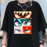 2024Hot Deku Bakugou Katsuki Todoroki Shoto Printed T-shirts