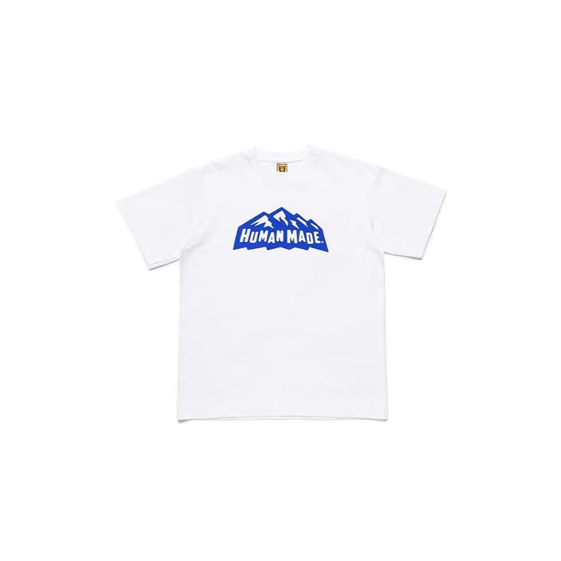 Men T-shirts Snow Mountain Short Sleeve Couple ins Summer T-Shirt