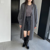 Women Cardigan Sweater Autumn Sweater Coat Loose Button Women's Clothing Z831