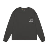 Gallery Dept Long Sleeve Shirt Alphabet Slogan Pocket Long Sleeve T-Shirt Bottom Shirt