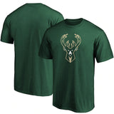 NBA T-Shirts NBA Basketball Suit Short Sleeve Bucks T-Shirt Men