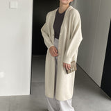 Women Cardigan Sweater Autumn Sweater Coat Loose Button Women's Clothing Z831