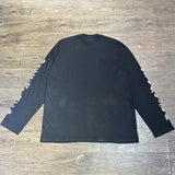 Vetements Sweater Autumn Reflective Letters Loose Long Sleeve Sweatershirt