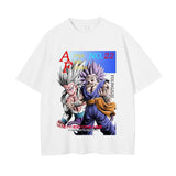 2024Men Dragon Ball Z T Shirt Anime Japanese Printed T-shirt